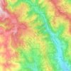 Mappa topografica Vestenanova, altitudine, rilievo