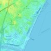 Mappa topografica Los Guindos, altitudine, rilievo