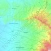 Mappa topografica Magpet, altitudine, rilievo