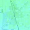 Mappa topografica Live Oak, altitudine, rilievo