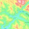 Mappa topografica 樊哙, altitudine, rilievo