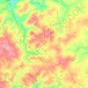 Mappa topografica Трепольское сельское поселение, altitudine, rilievo