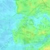 Mappa topografica Moorrege, altitudine, rilievo