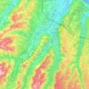Mappa topografica Miglianico, altitudine, rilievo