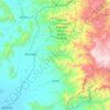 Mappa topografica Salas, altitudine, rilievo