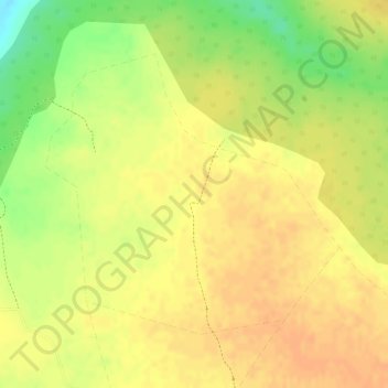 Mappa topografica Paroda, altitudine, rilievo