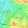 Mappa topografica Arndell Park, altitudine, rilievo