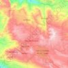 Mappa topografica Chamula, altitudine, rilievo