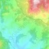 Mappa topografica Nemoli, altitudine, rilievo