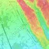 Mappa topografica Sizzano, altitudine, rilievo