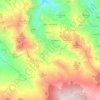 Mappa topografica Galati Mamertino, altitudine, rilievo