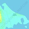 Mappa topografica Ilha da Torotama, altitudine, rilievo