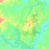 Mappa topografica Good Night Scrub National Park, altitudine, rilievo