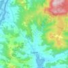 Mappa topografica Cygnet, altitudine, rilievo