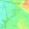 Mappa topografica Santena, altitudine, rilievo
