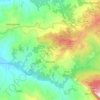 Mappa topografica Roscigno, altitudine, rilievo