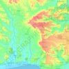 Mappa topografica Cutro, altitudine, rilievo