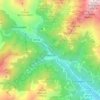 Mappa topografica Rosazza, altitudine, rilievo