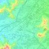 Mappa topografica Talagante, altitudine, rilievo