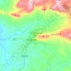 Mappa topografica San Giuseppe Jato, altitudine, rilievo