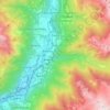 Mappa topografica Ceto, altitudine, rilievo