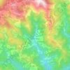 Mappa topografica Pertica Bassa, altitudine, rilievo