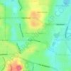 Mappa topografica Wembley Downs, altitudine, rilievo