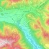 Mappa topografica Songavazzo, altitudine, rilievo