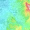 Mappa topografica Siamanna, altitudine, rilievo