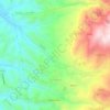 Mappa topografica Zumpano, altitudine, rilievo