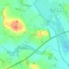 Mappa topografica Queenhill, altitudine, rilievo