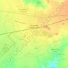 Mappa topografica Khouribga ⵅⵯⵔⵉⴱⴳⴰ خريبكة, altitudine, rilievo
