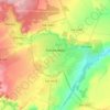 Mappa topografica городское поселение Азнакаево, altitudine, rilievo