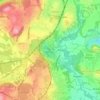 Mappa topografica Oasi di Baggero, altitudine, rilievo
