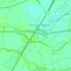 Mappa topografica Villamarzana, altitudine, rilievo