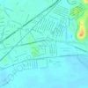 Mappa topografica Vila Margarida, altitudine, rilievo