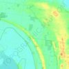 Mappa topografica Corack, altitudine, rilievo