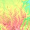 Mappa topografica Cellarengo, altitudine, rilievo