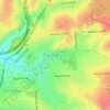 Mappa topografica Reynella East, altitudine, rilievo