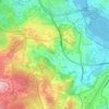 Mappa topografica Rutis, altitudine, rilievo