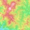 Mappa topografica Maissana, altitudine, rilievo
