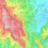 Mappa topografica Monte di Malo, altitudine, rilievo