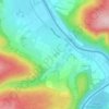 Mappa topografica Vaake, altitudine, rilievo