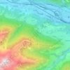 Mappa topografica Gemeinde Inzing, altitudine, rilievo