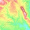 Mappa topografica Montes da Senhora, altitudine, rilievo