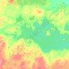 Mappa topografica Big Trout Lake, altitudine, rilievo