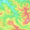 Mappa topografica Eggiwil, altitudine, rilievo