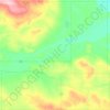 Mappa topografica Glen Bain No. 105, altitudine, rilievo