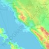 Mappa topografica San Cassiano, altitudine, rilievo