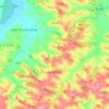 Mappa topografica Pellefigue, altitudine, rilievo